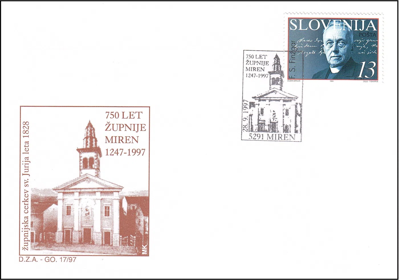 750 LET ŽUPNIJE MIREN 1247 - 1997